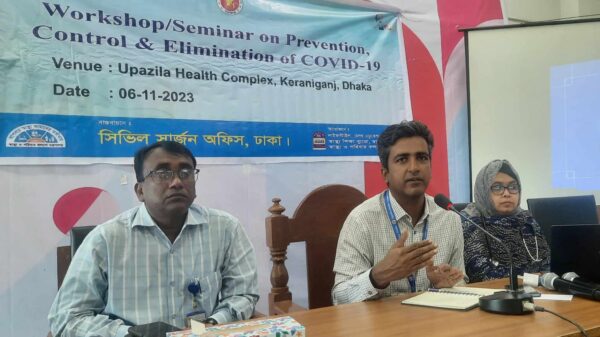 কেরানীগঞ্জে করোনা ভাইরাস প্রতিরোধ ও নির্মূলে কর্মশালা অনুষ্ঠিত