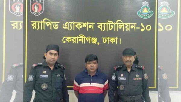 কেরাণীগঞ্জে ৫ বছরের সাজাপ্রাপ্ত আসামী গ্রেফতার