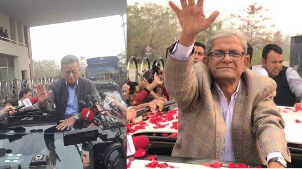 সাড়ে তিন মাস কারাগাভোগের মুক্তি পেলেন ফখরুল-খসরু